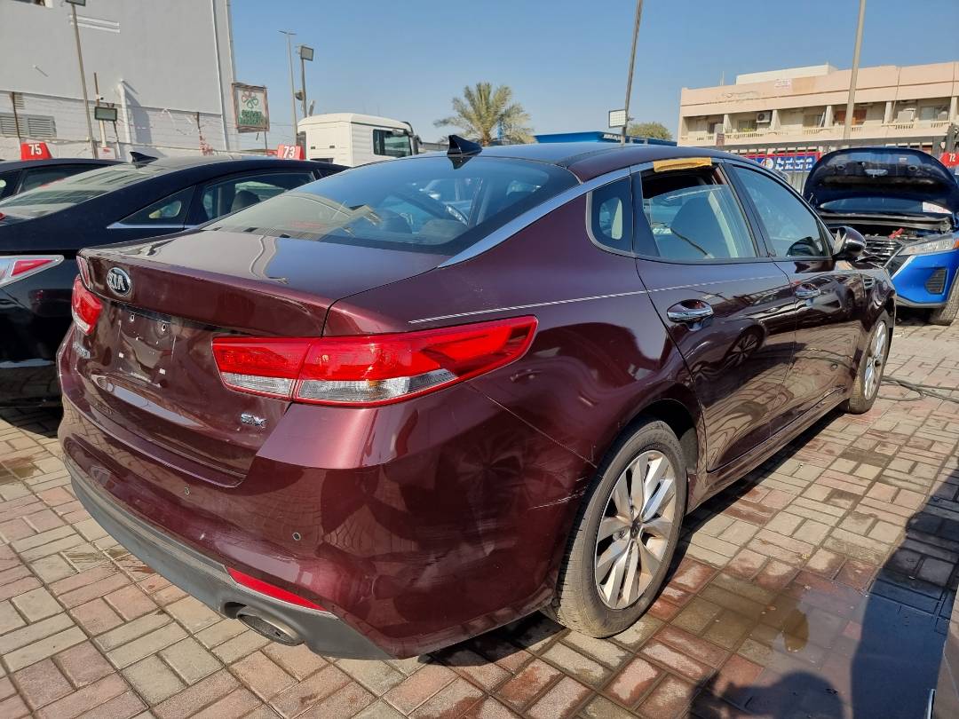 2016 KIA OPTIMA — 80508 Miles — Lot 215487 — Ind. 12 - Marhaba Auctions Used Cars - Image 3