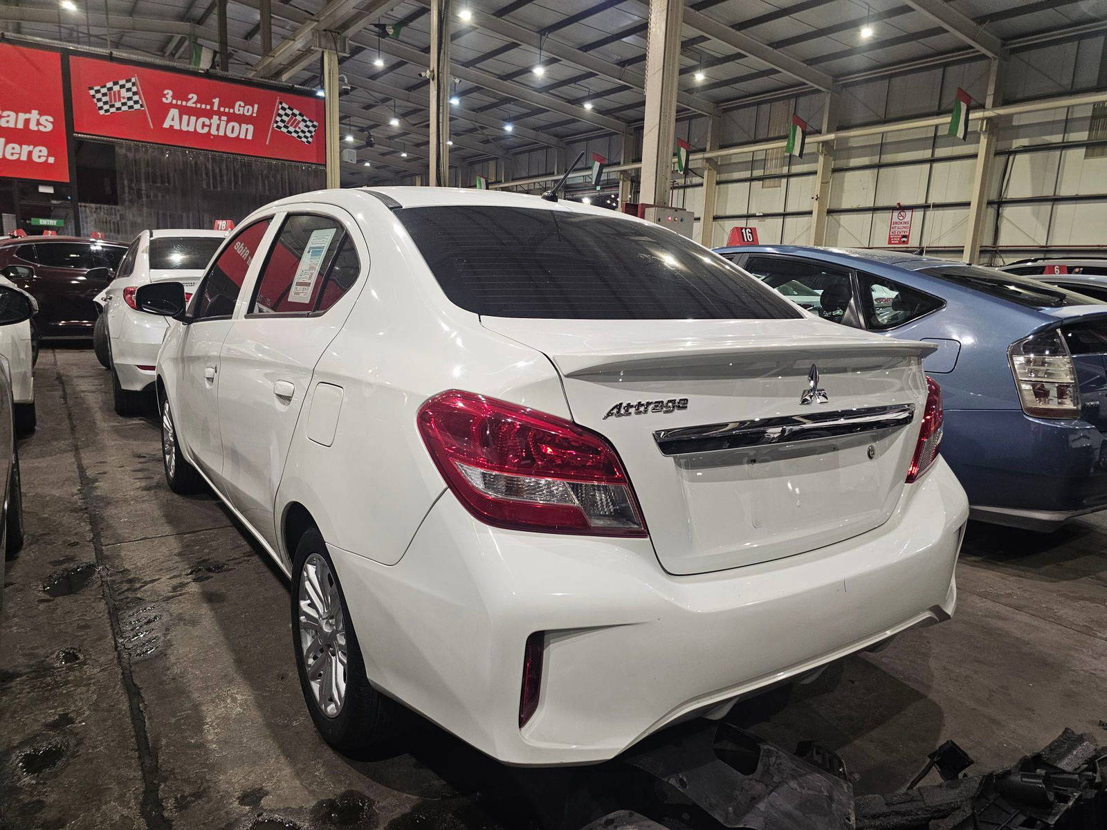 2022 MITSUBISHI ATTRAGE — sold — 119444 KM — Lot J6NH008246 — Main - Marhaba Auctions Used Cars - Image 4