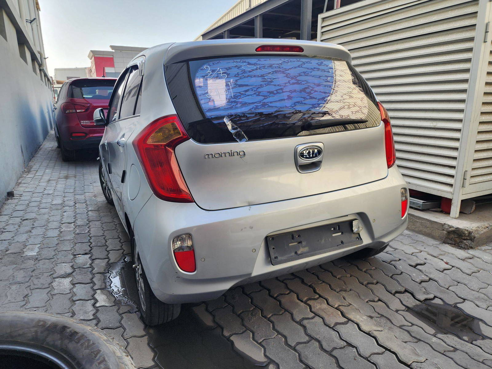 2015 KIA MORNING — 203901 KM — Lot 804344 — Al Quoz - Marhaba Auctions Used Cars - Image 4