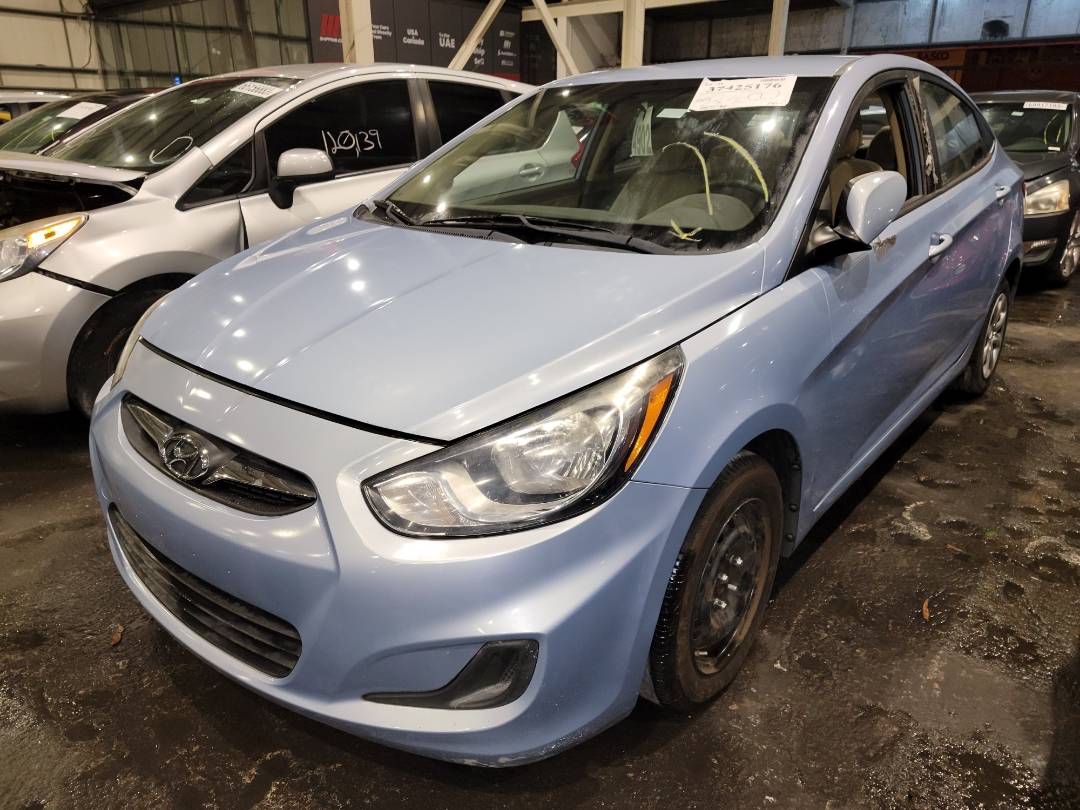 2013 HYUNDAI ACCENT — 68549 Miles — Lot 37425176 - Marhaba Auctions Used Cars - Image 3
