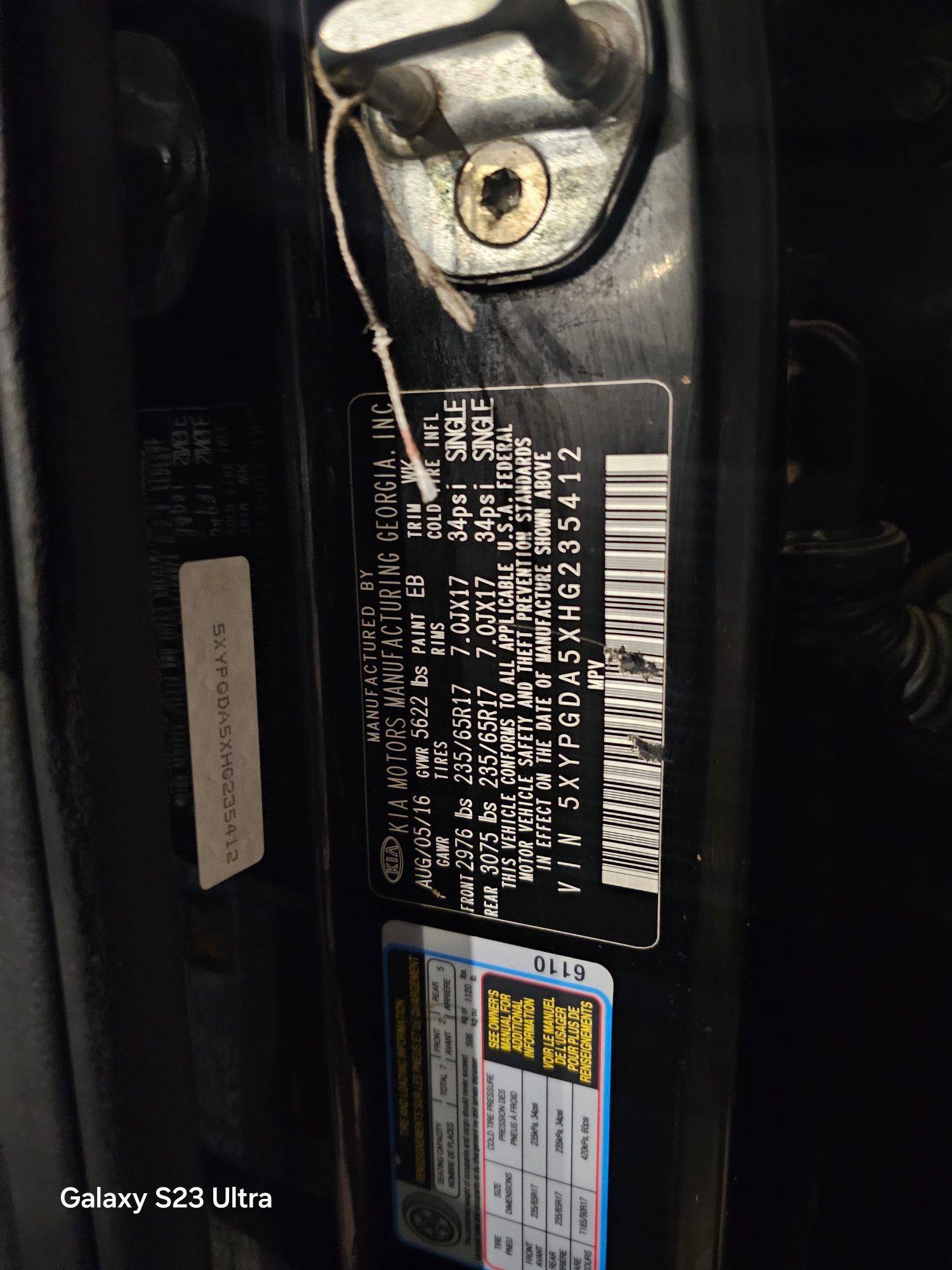 KIA SORENTO 2017 - Marhaba Auction Used Cars - Image 9