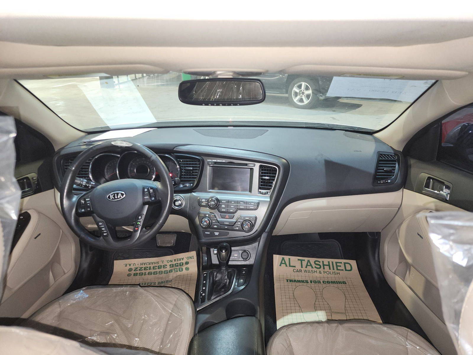 2012 KIA OPTIMA — 212312 Miles — Lot 049005 — Al Quoz - Marhaba Auctions Used Cars - Image 9