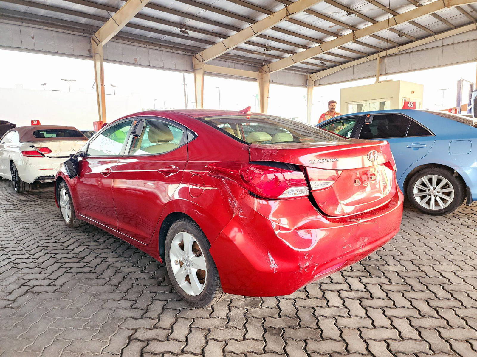 2012 HYUNDAI ELANTRA — 169496 Miles — Lot 125478 — Souq - Marhaba Auctions Used Cars - Image 3