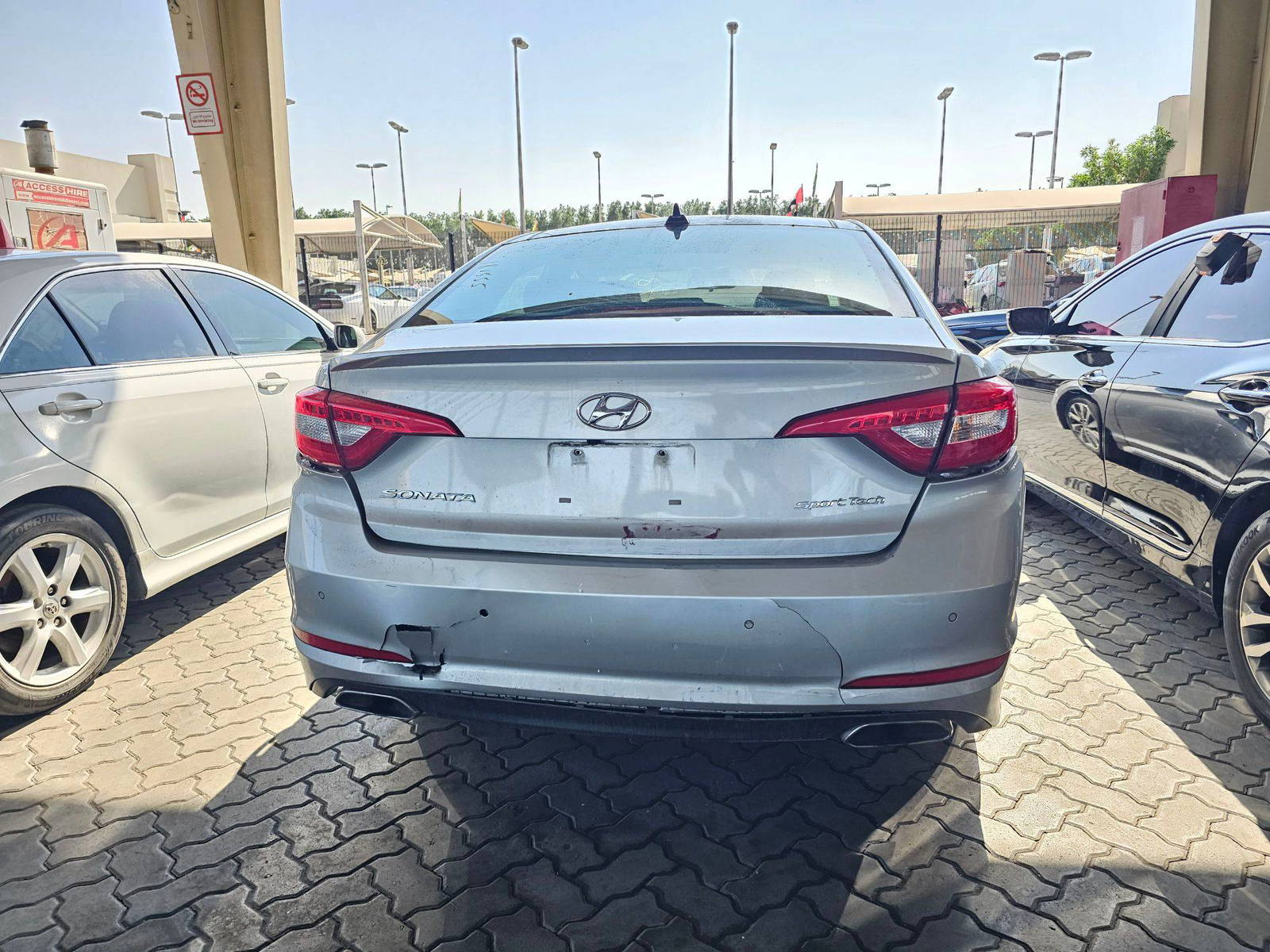 HYUNDAI SONATA 2016 - Marhaba Auction Used Cars - Image 4