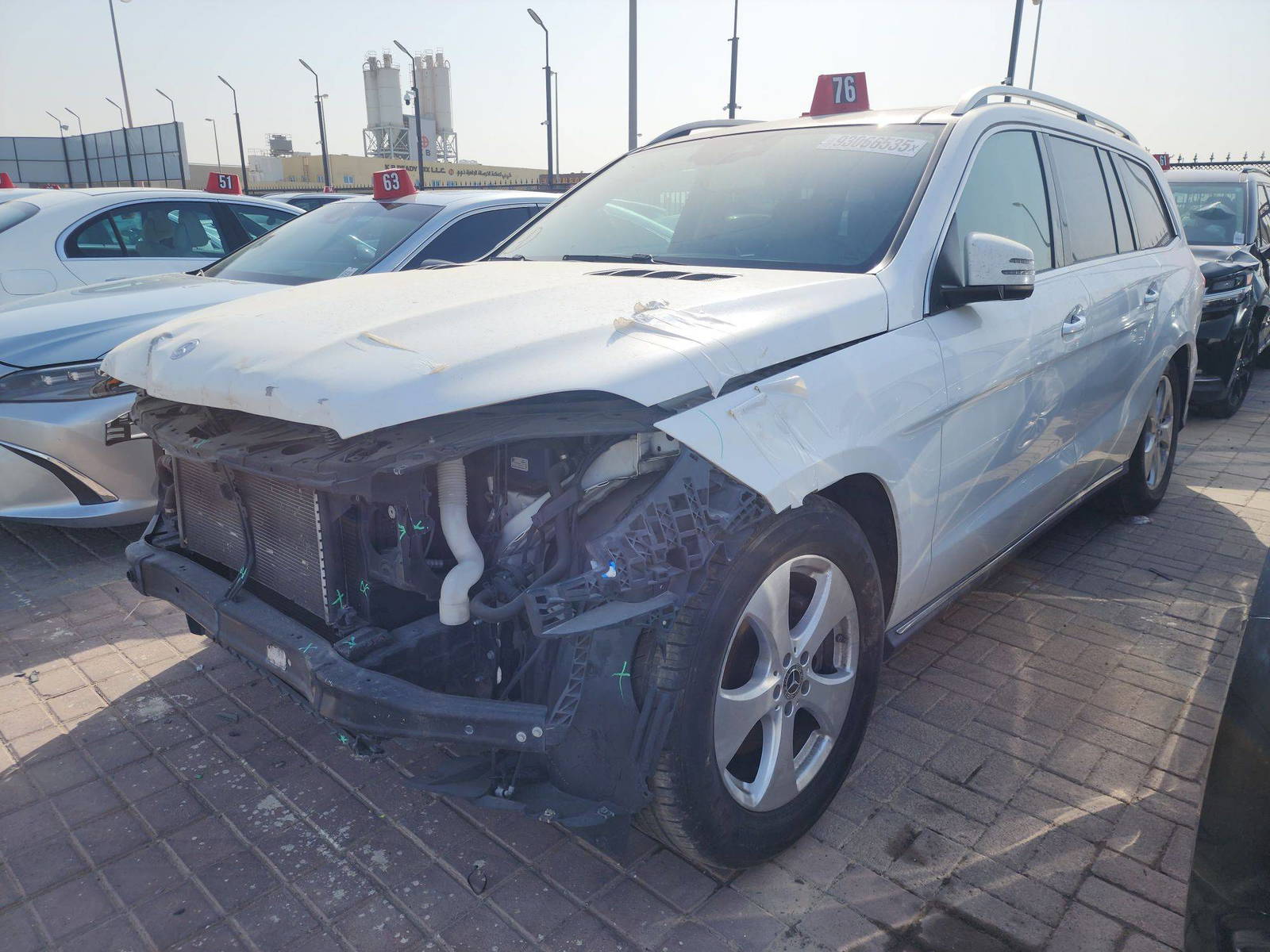 MERCEDES BENZ GLS 450 2017 - Marhaba Auction Used Cars - Image 5