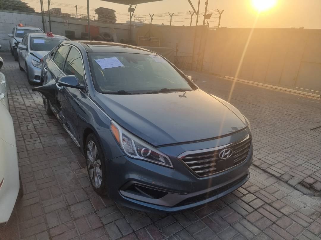 2015 HYUNDAI SONATA — 171889 Miles — Lot 144081 — Ind. 12 - Marhaba Auctions Used Cars - Image 2