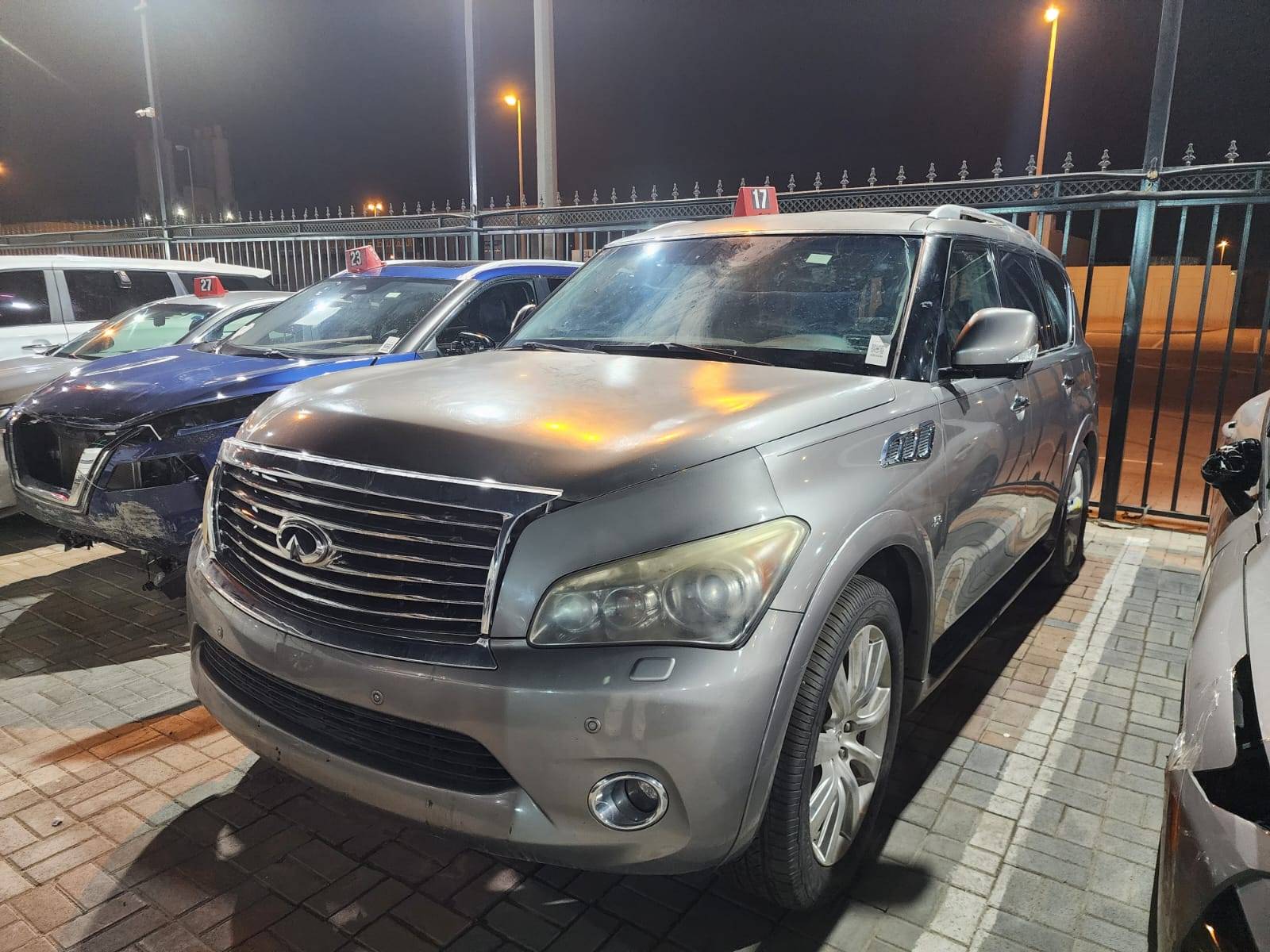 2014 INFINITI QX80 — 197100 Miles — Lot 9350846 - Marhaba Auctions Used Cars - Image 3