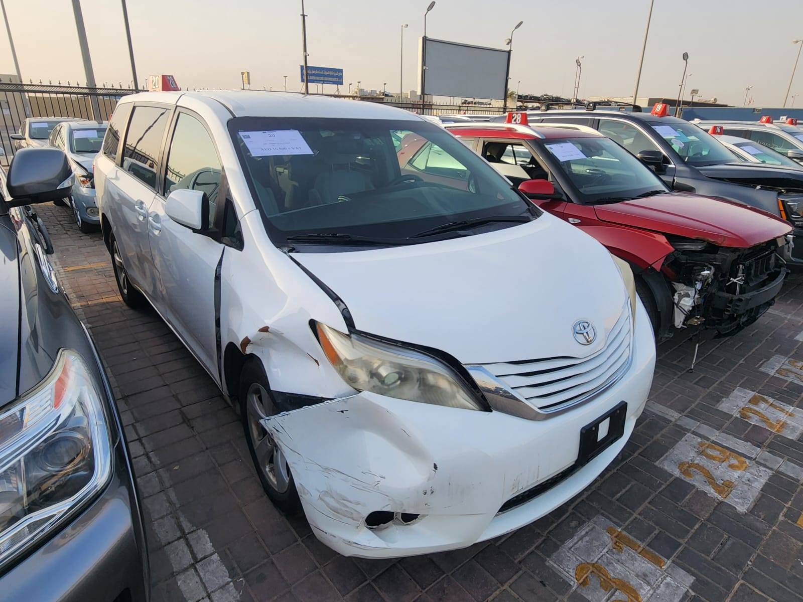 2016 TOYOTA SIENNA — 171675 Miles — Lot 738865 — Main - Marhaba Auctions Used Cars - Image 7