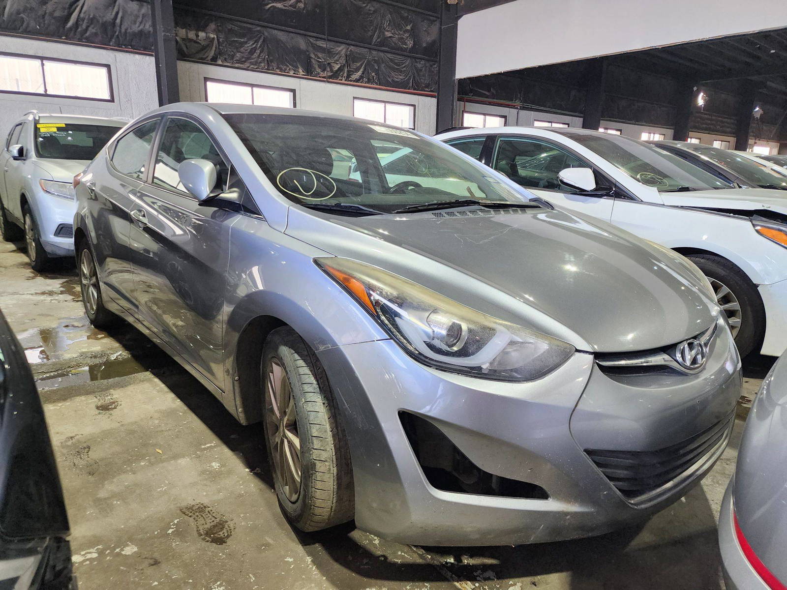 2015 HYUNDAI ELANTRA — 217228 Miles — Lot 84550254 — Al Quoz - Marhaba Auctions Used Cars - Image 5