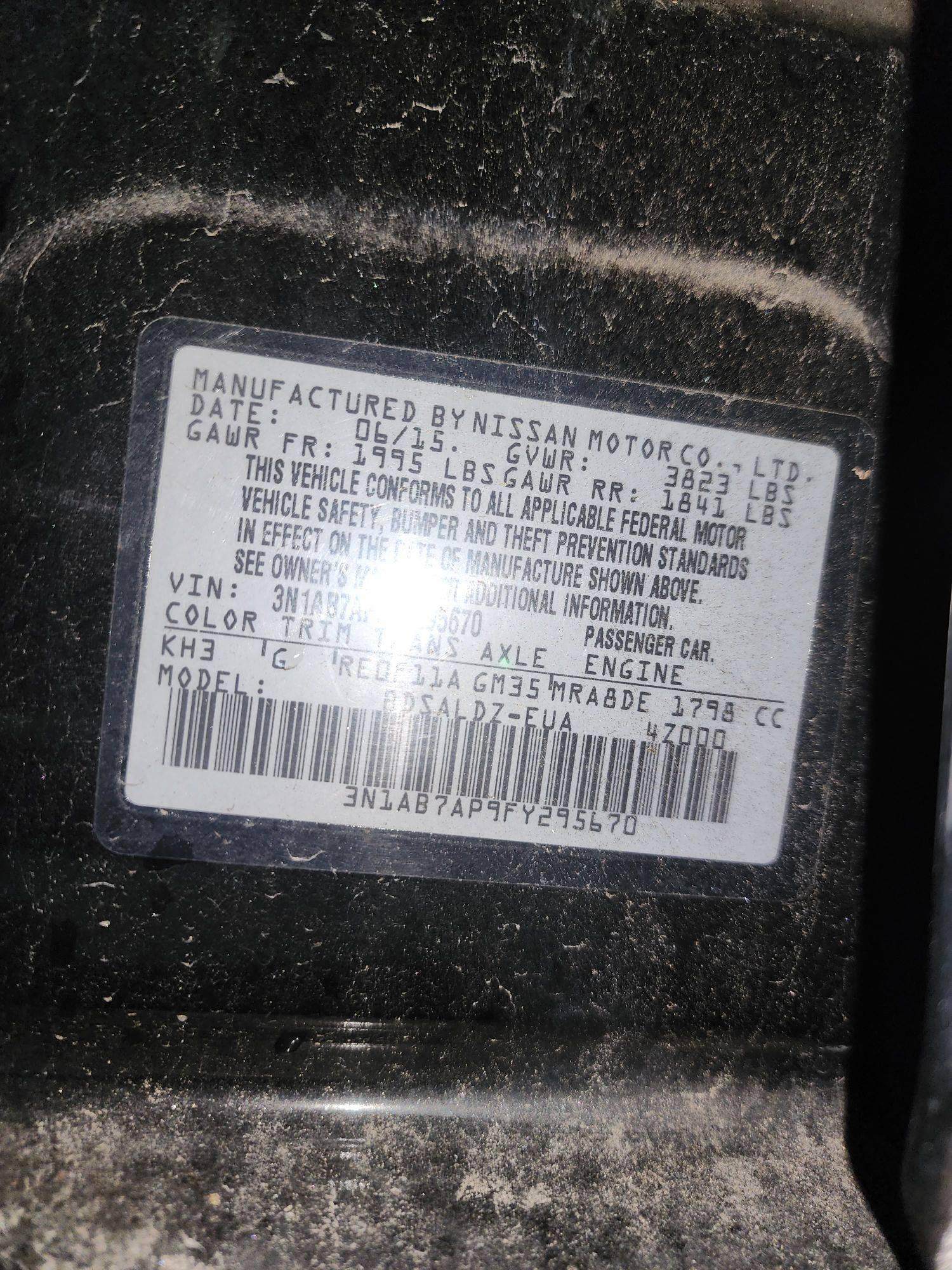 2015 NISSAN SENTRA — 168459 Miles — Lot 43933839 - Marhaba Auctions Used Cars - Image 10