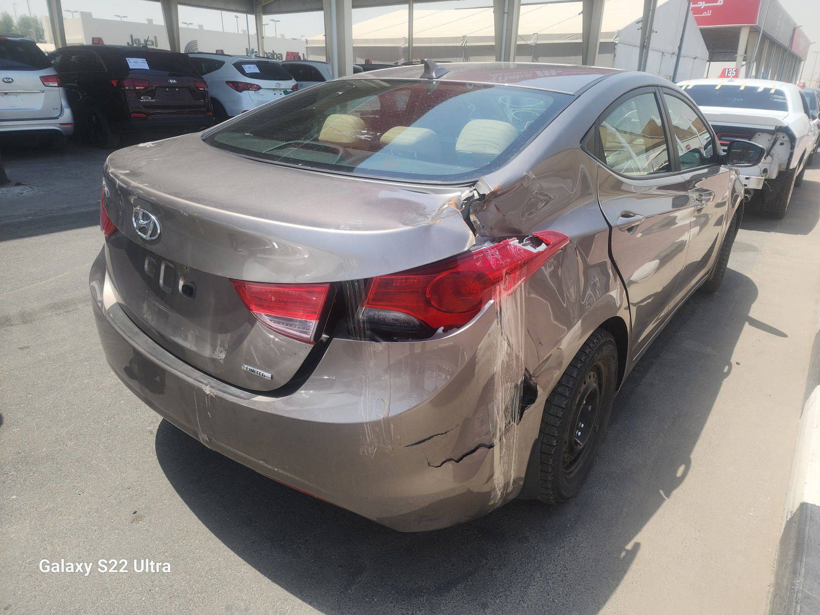2011 HYUNDAI ELANTRA — 115524 KM — Lot 030168 - Marhaba Auctions Used Cars - Image 3