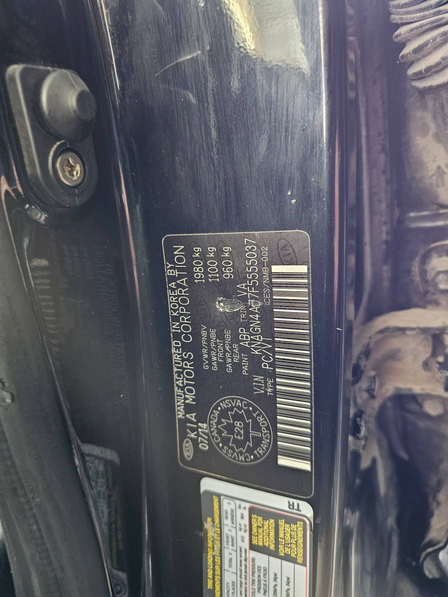 KIA OPTIMA 2015 - Marhaba Auction Used Cars - Image 10