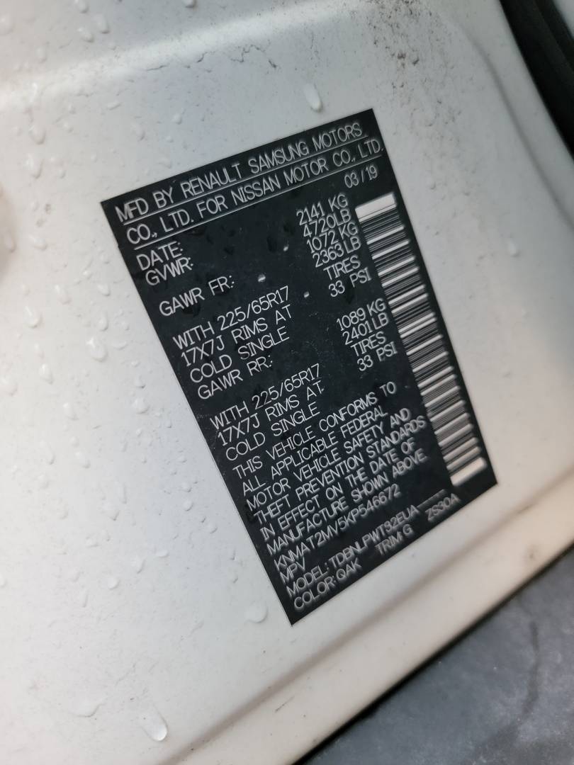 NISSAN ROGUE 2019 - Marhaba Auction Used Cars - Image 6