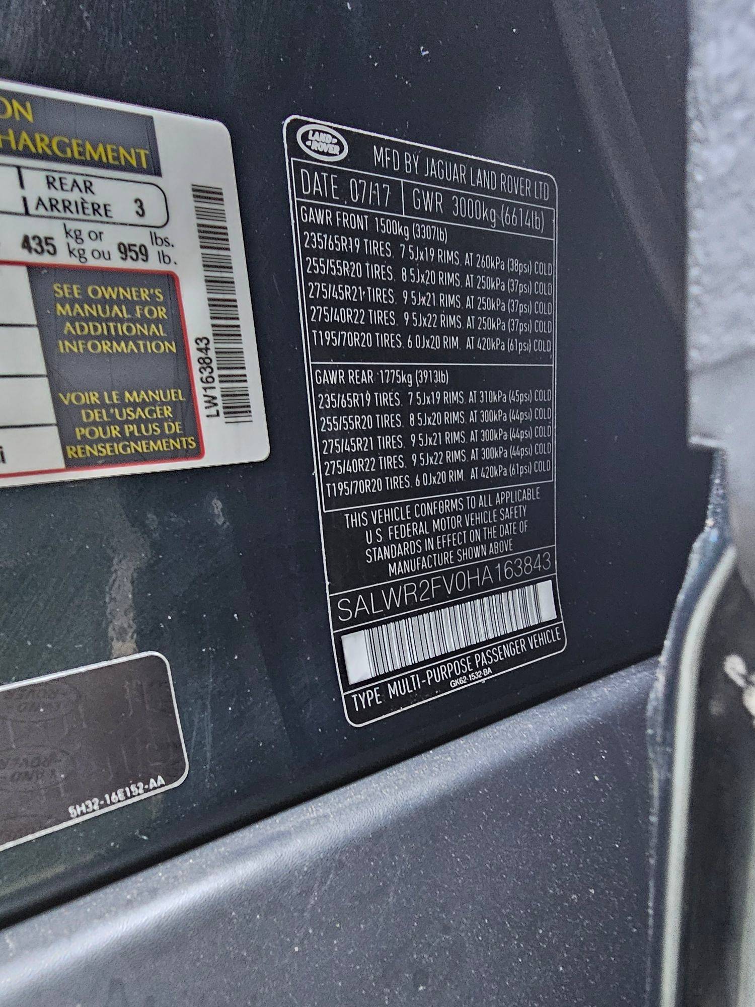 LAND ROVER RANGE ROVER SPORT 2017 - Marhaba Auction Used Cars - Image 11