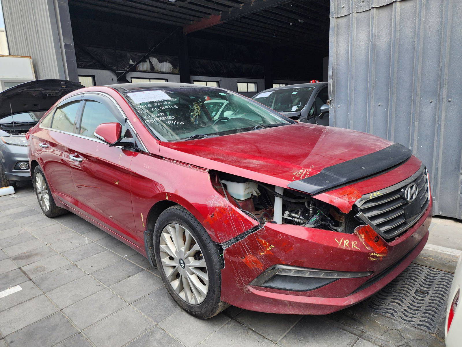 2015 HYUNDAI SONATA — 252755 KM — Lot 52746 — Al Quoz - Marhaba Auctions Used Cars - Image 4