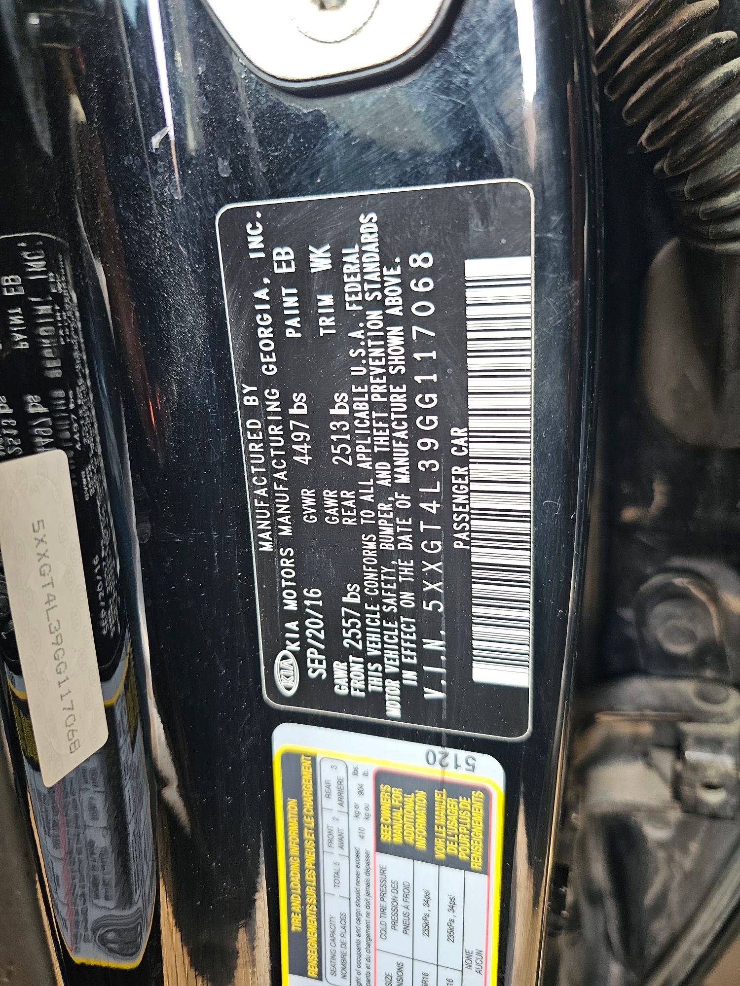 KIA OPTIMA 2016 - Marhaba Auction Used Cars - Image 8