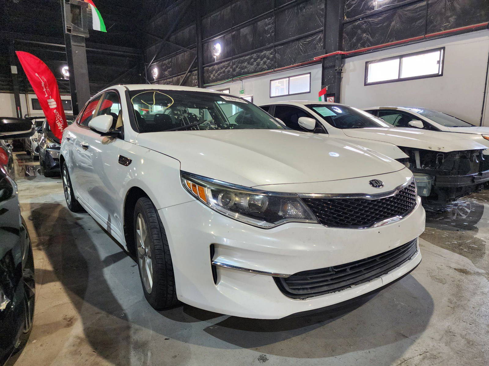 2017 KIA OPTIMA — 173369 Miles — Lot 42984145 — Al Quoz - Marhaba Auctions Used Cars - Image 3