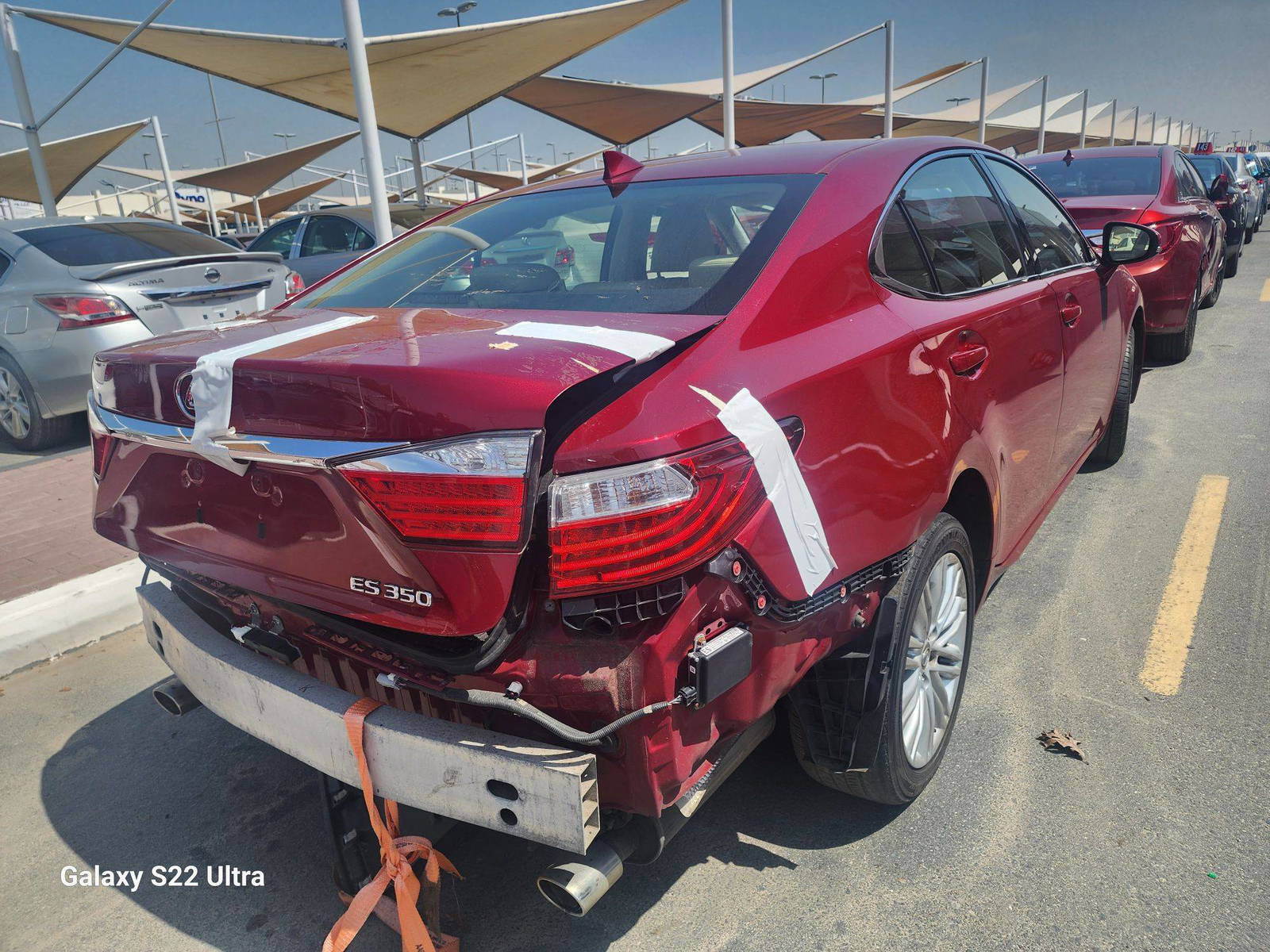 2015 LEXUS ES 350 — 121455 Miles — Lot 2203350 - Marhaba Auctions Used Cars - Image 3