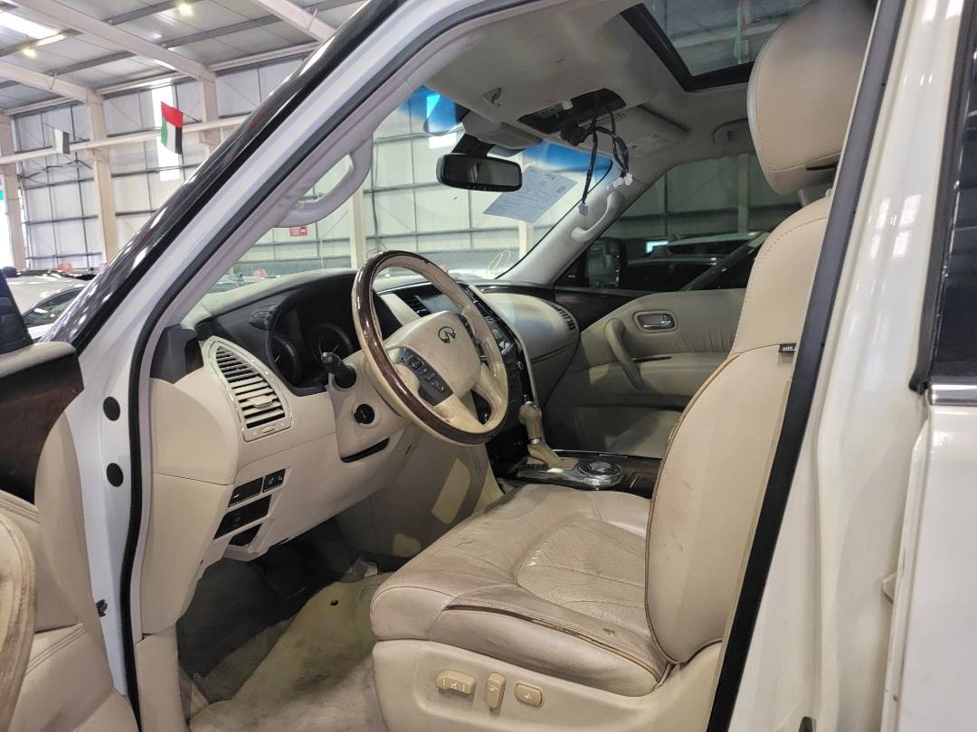 2014 INFINITI QX80 — 154516 Miles — Lot 89398265 — Ind. 12 - Marhaba Auctions Used Cars - Image 6