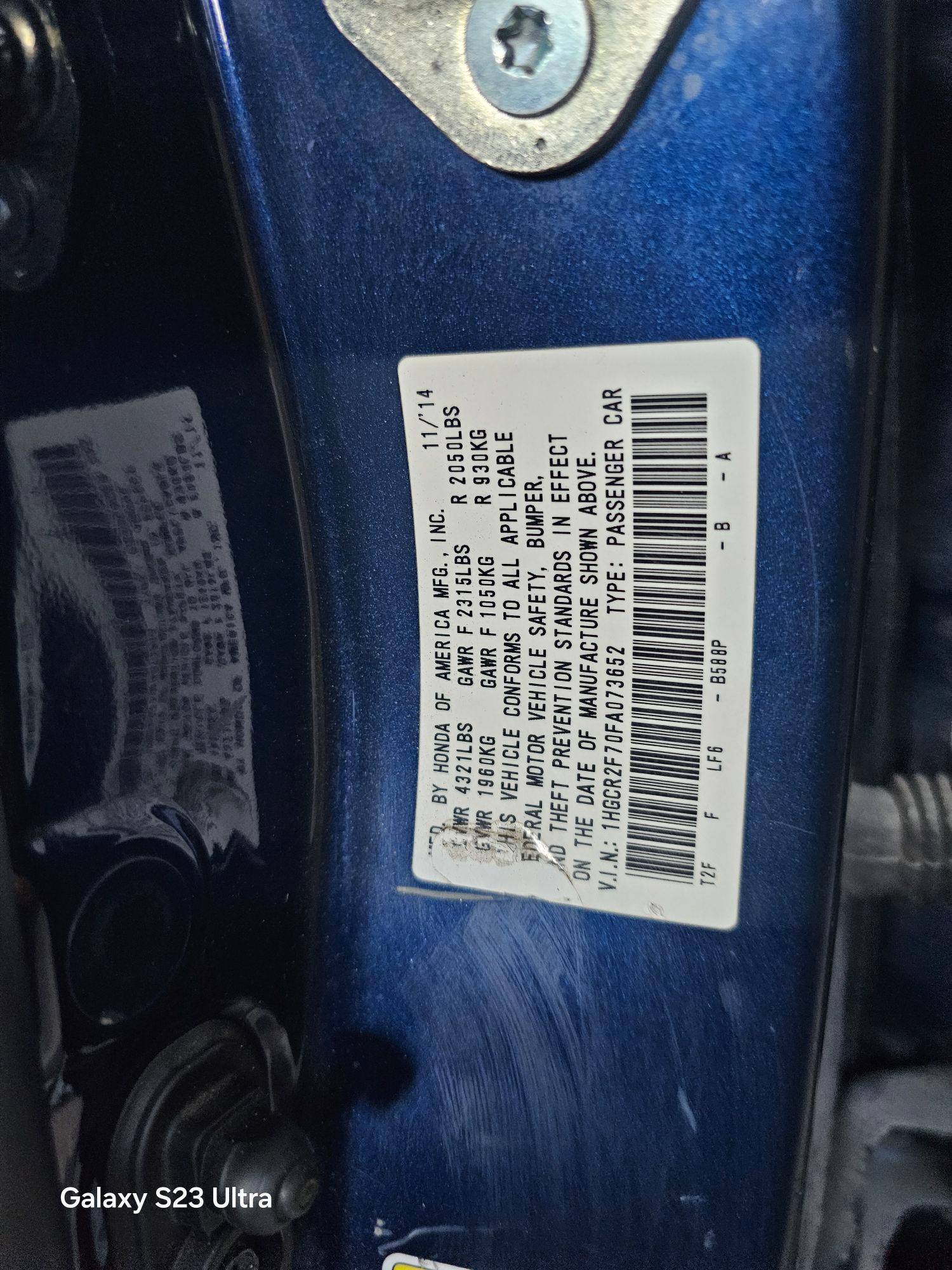 HONDA ACCORD 2015 - Marhaba Auction Used Cars - Image 9