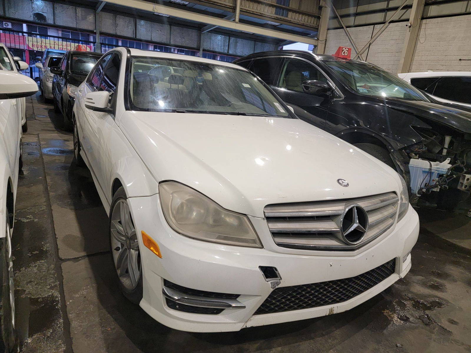 MERCEDES BENZ C 250 2014 - Marhaba Auction Used Cars - Image 4