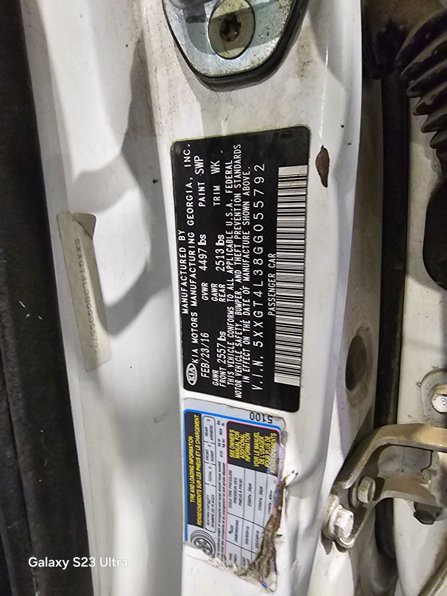 KIA OPTIMA 2016 - Marhaba Auction Used Cars - Image 9