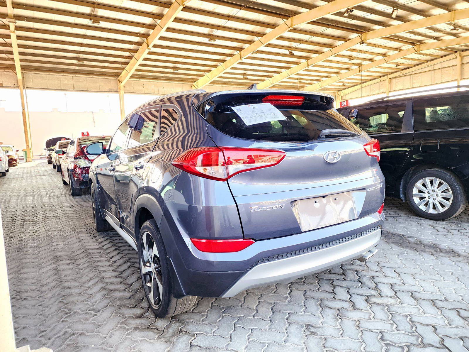 2018 HYUNDAI TUCSON — 105324 Miles — Lot 30997 — Souq - Marhaba Auctions Used Cars - Image 3