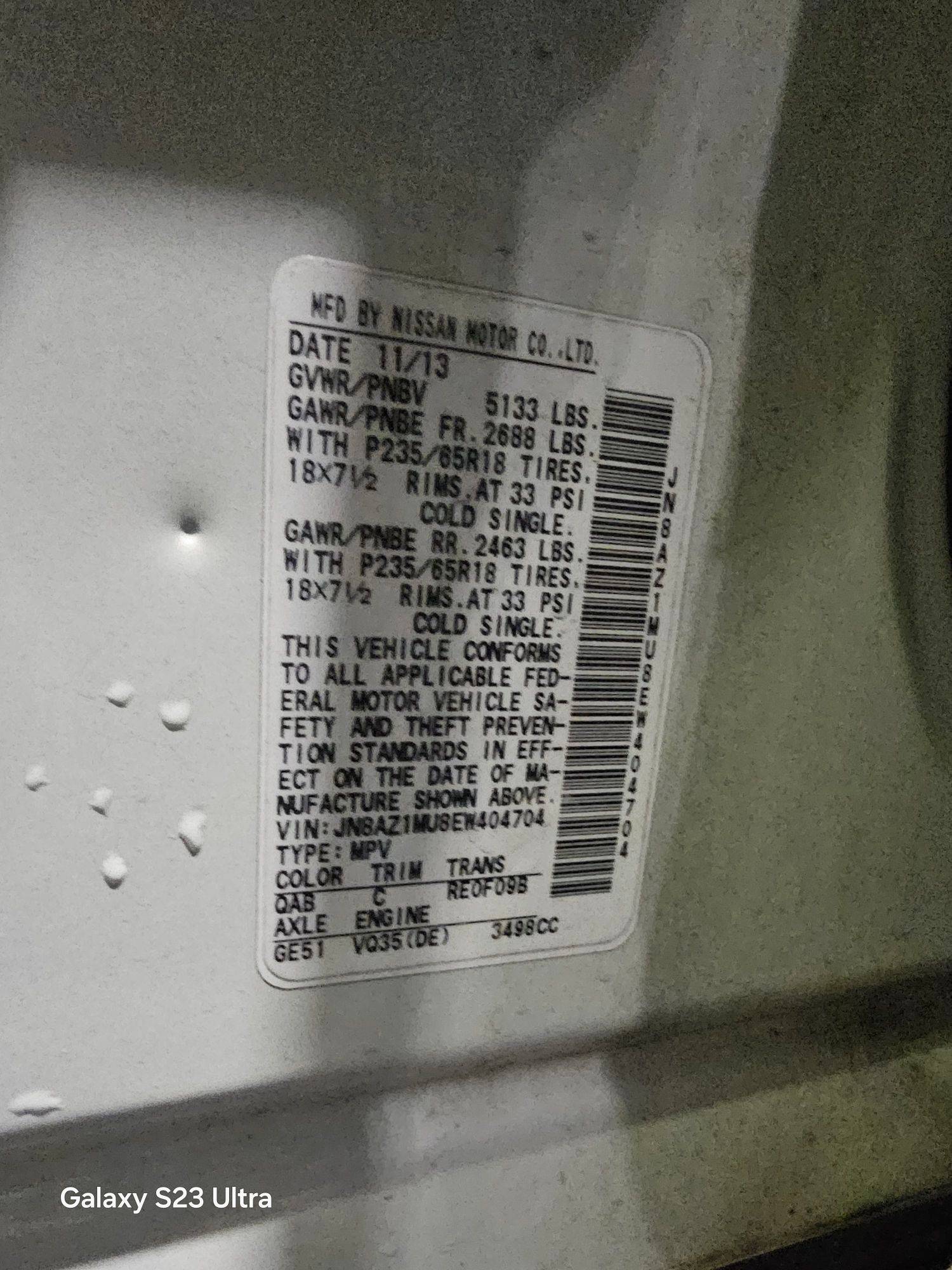 NISSAN MURANO 2014 - Marhaba Auction Used Cars - Image 10