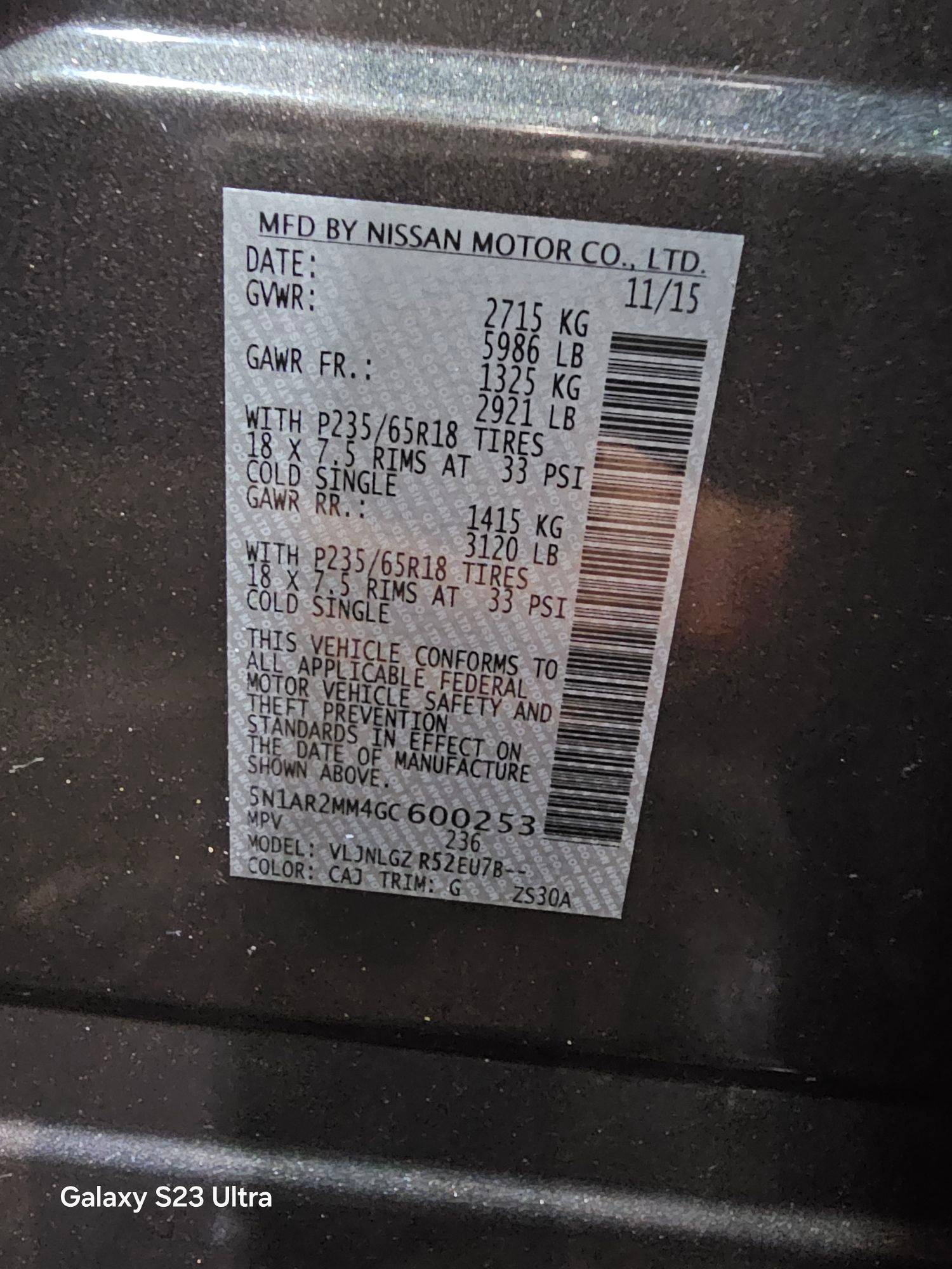 NISSAN PATHFINDER 2016 - Marhaba Auction Used Cars - Image 11