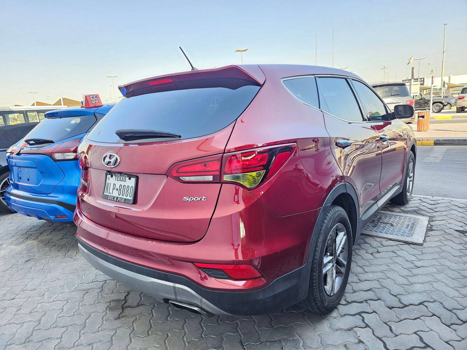 2018 HYUNDAI SANTA FE SPORT — 167134 Miles — Lot JG530680 — Souq - Marhaba Auctions Used Cars - Image 3