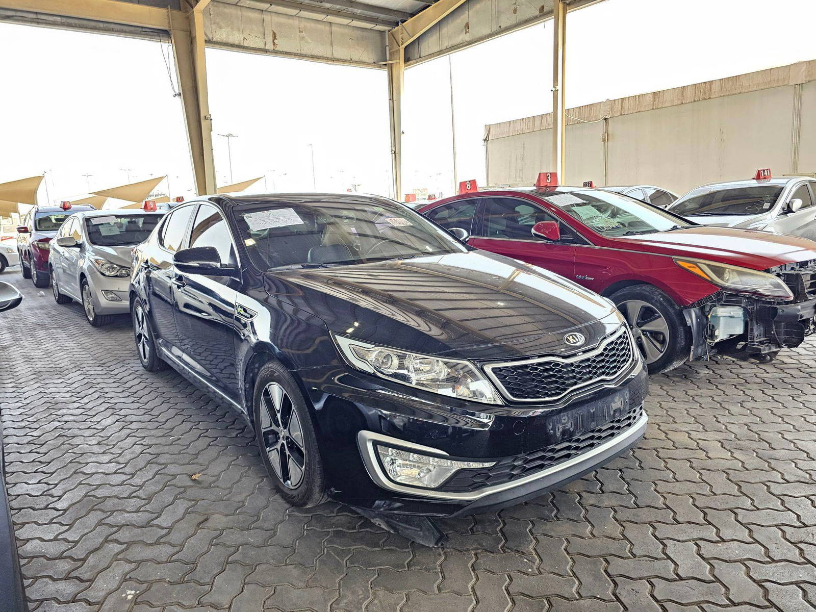 2013 KIA K5 — 151243 KM — Lot 044122 — Souq - Marhaba Auctions Used Cars - Image 4