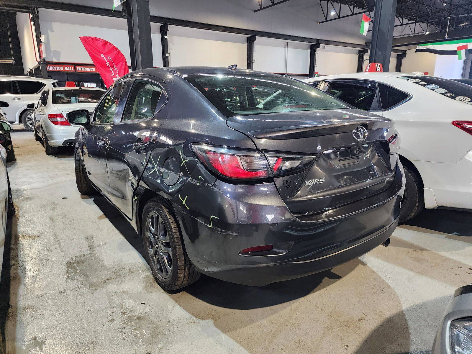 2019 TOYOTA YARIS — 115023 Miles — Lot 83249854 — Souq - Marhaba Auctions Used Cars - Image 3