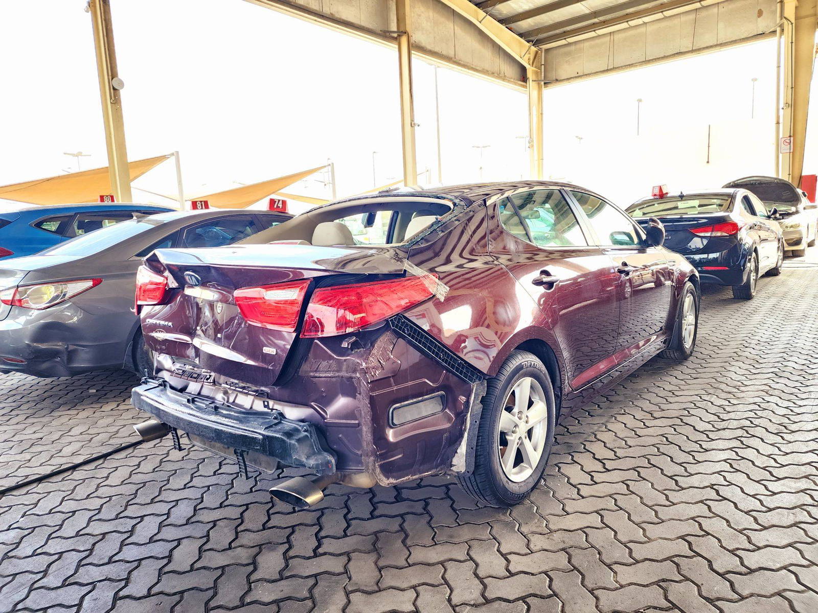 2015 KIA OPTIMA — 148742 Miles — Lot 40324909 — Souq - Marhaba Auctions Used Cars - Image 4