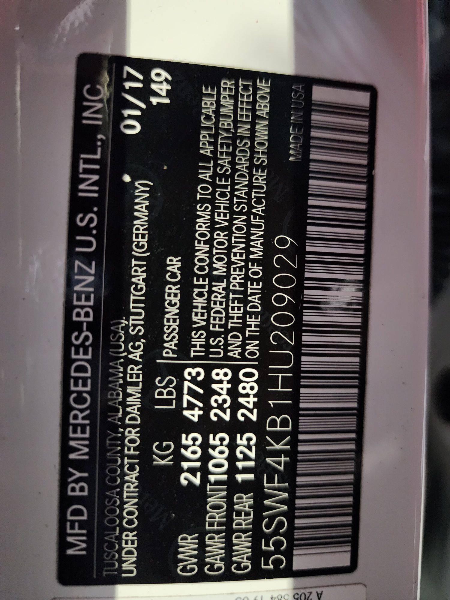 MERCEDES BENZ C300 2017 - Marhaba Auction Used Cars - Image 10