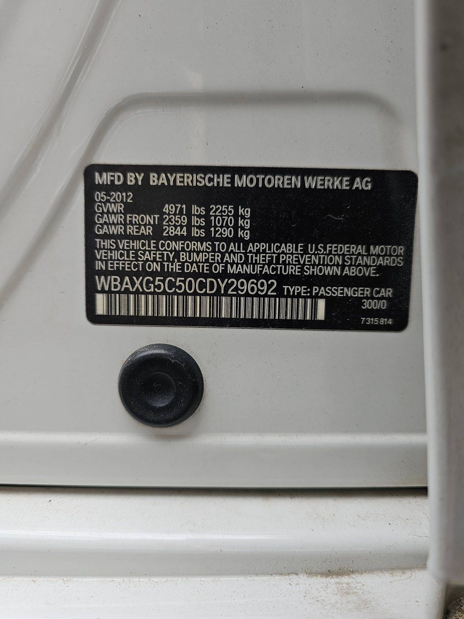 2012 BMW 528i — 246205 KM — Lot CDY29692 — Ind. 12 - Marhaba Auctions Used Cars - Image 10