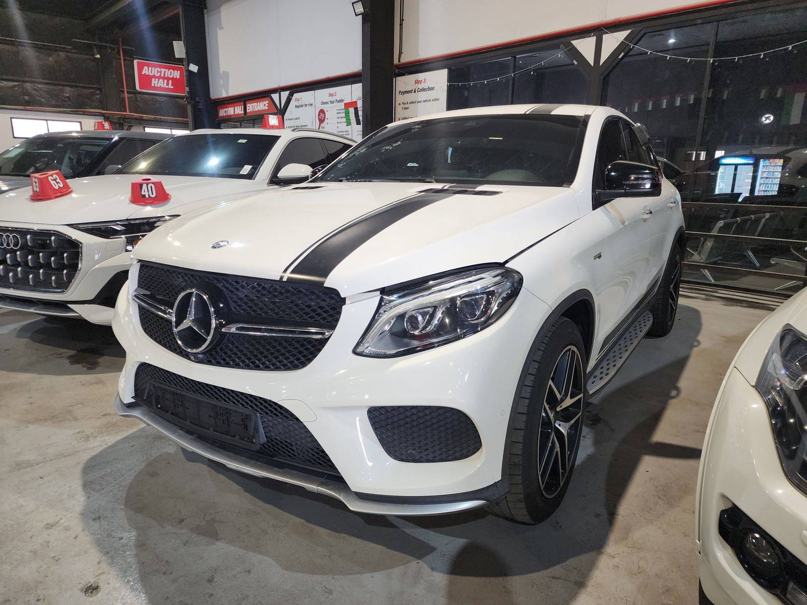2017 MERCEDES BENZ GLE COUPE AMG 43 — 159004 KM — Lot A060758 — Al Quoz - Marhaba Auctions Used Cars - Image 3