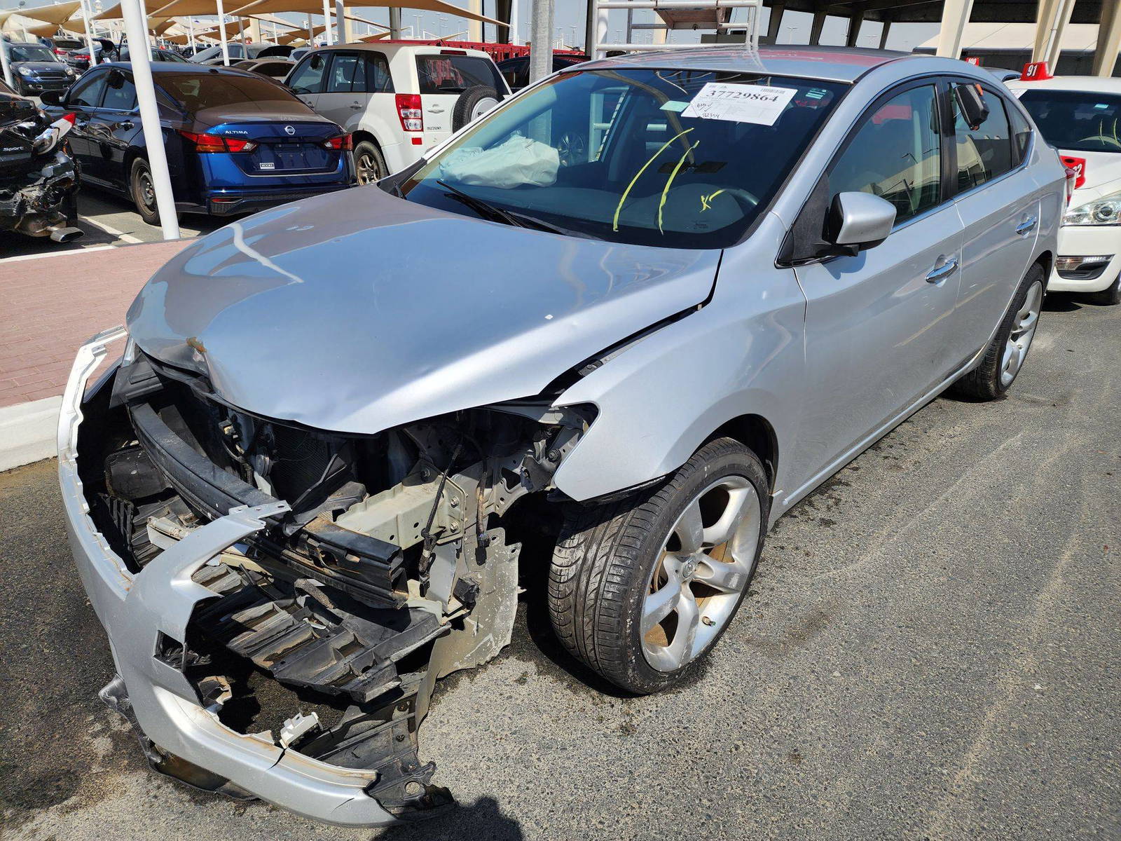 2013 NISSAN SENTRA — 82354 Miles — Lot 37729864 - Marhaba Auctions Used Cars - Image 8