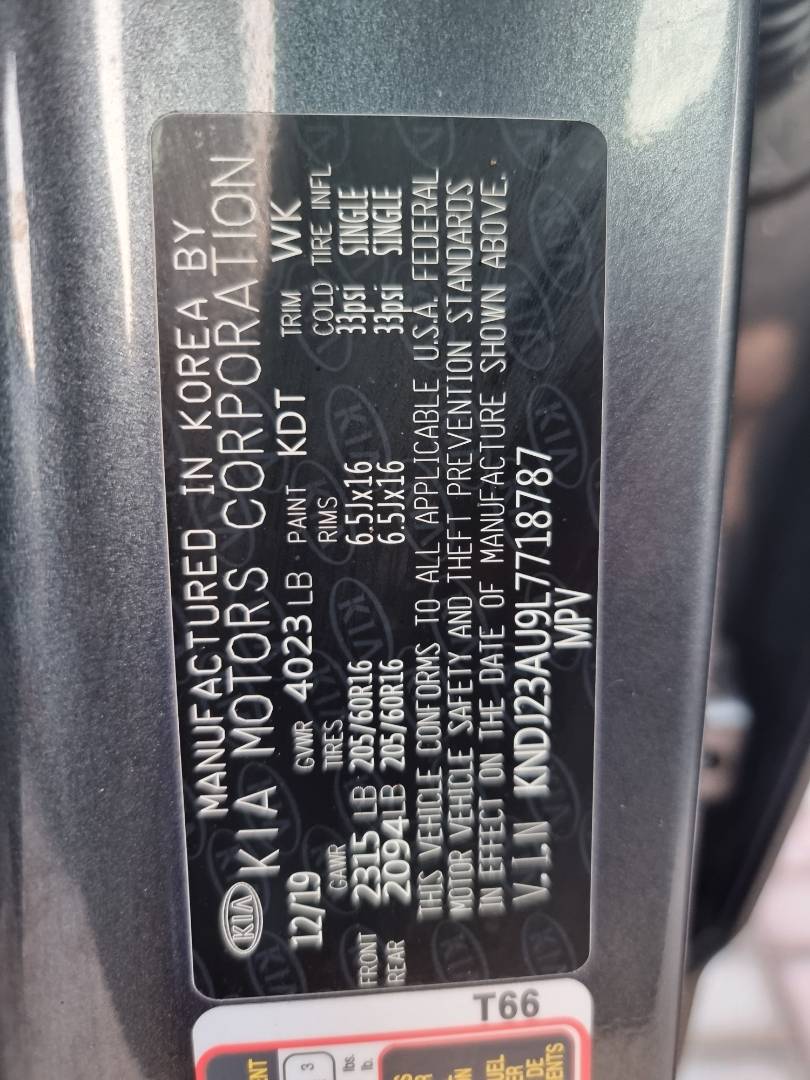 2020 KIA SOUL — 99684 Miles — Lot 2154187 — Main - Marhaba Auctions Used Cars - Image 9