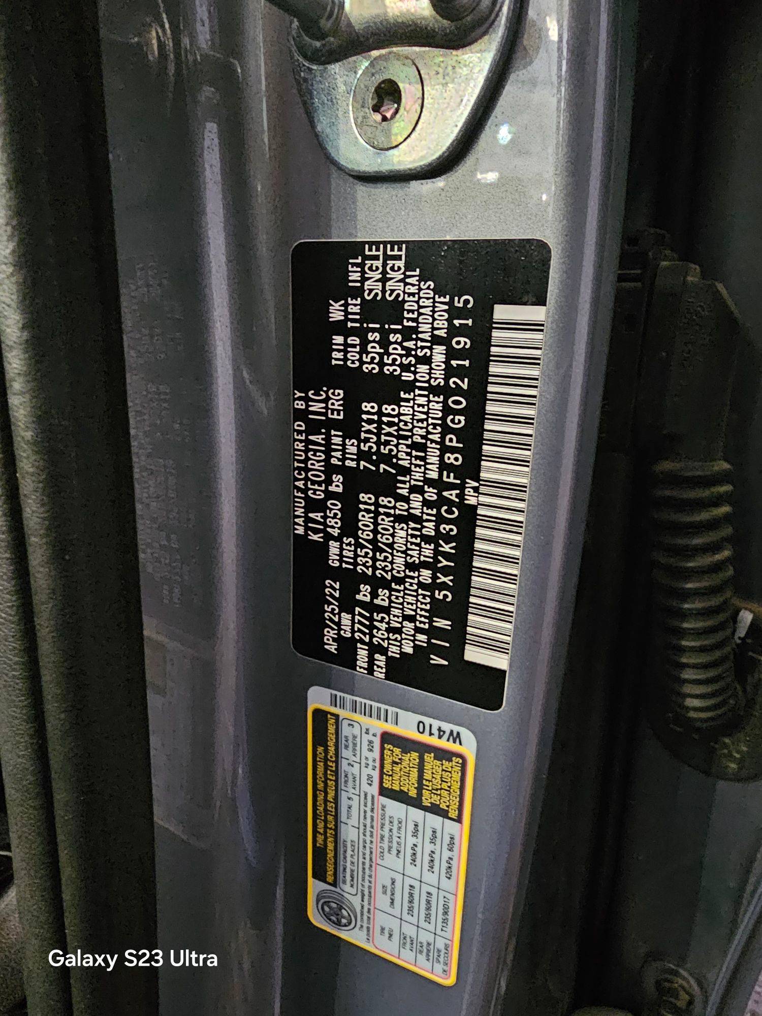 KIA SPORTAGE 2023 - Marhaba Auction Used Cars - Image 9