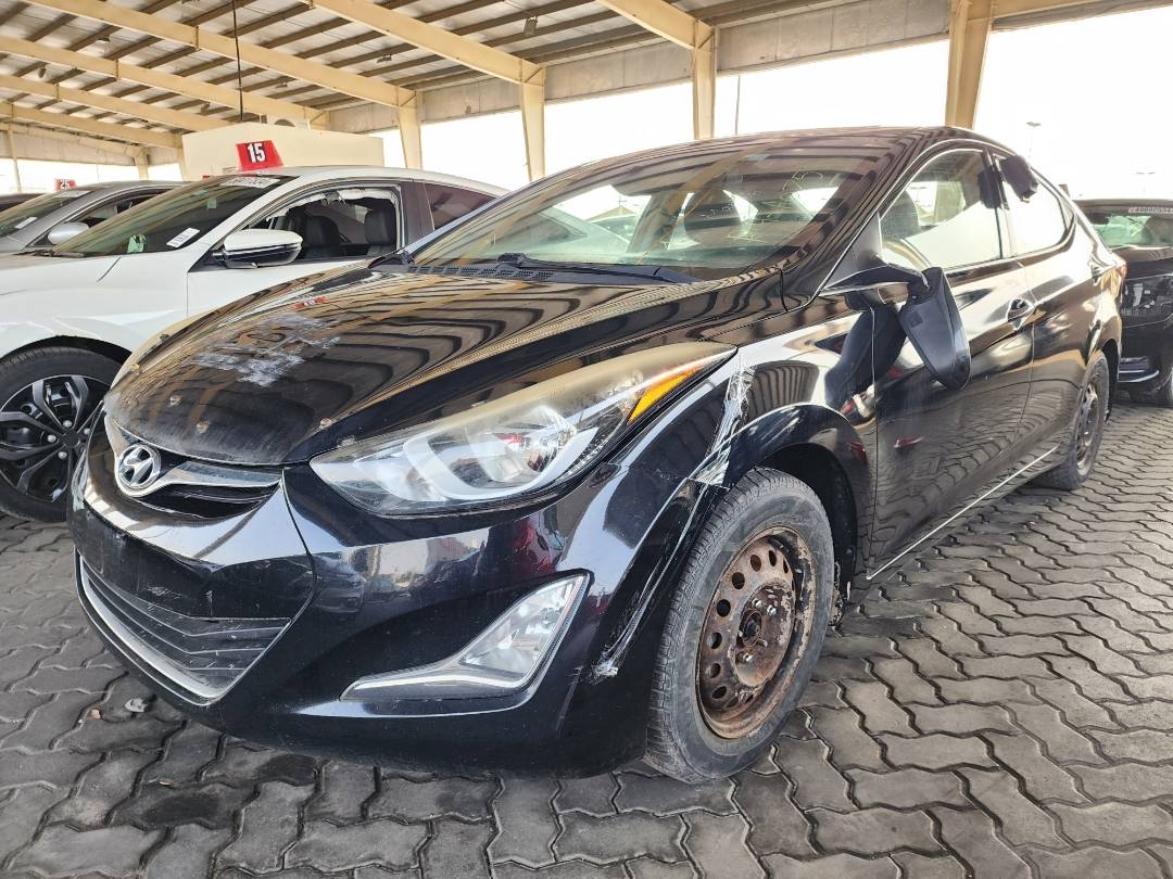 2014 HYUNDAI ELANTRA — 106786 KM — Lot 469014 — Souq - Marhaba Auctions Used Cars - Image 3