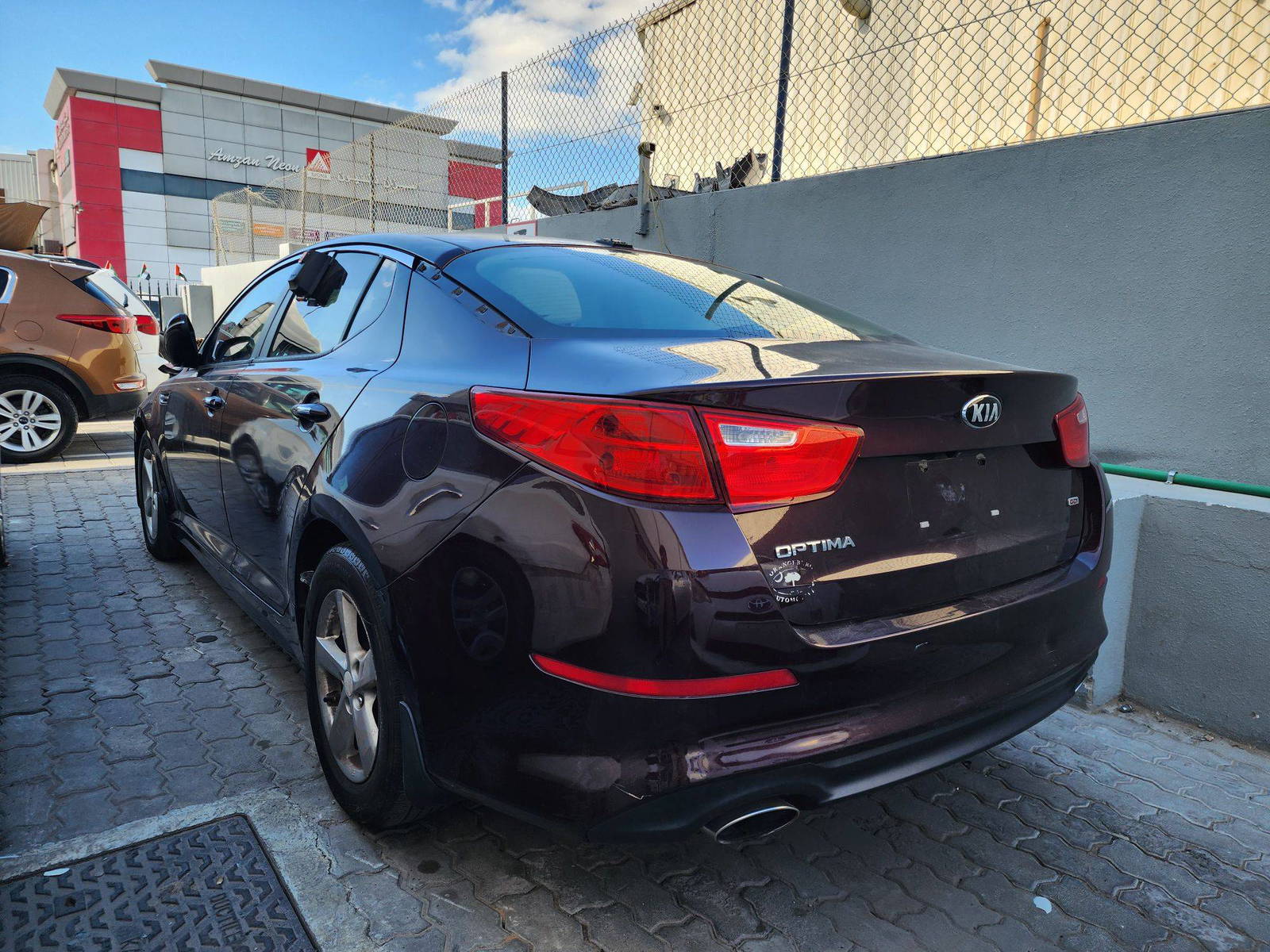 2014 KIA OPTIMA — 135979 Miles — Lot 73994 — Al Quoz - Marhaba Auctions Used Cars - Image 3