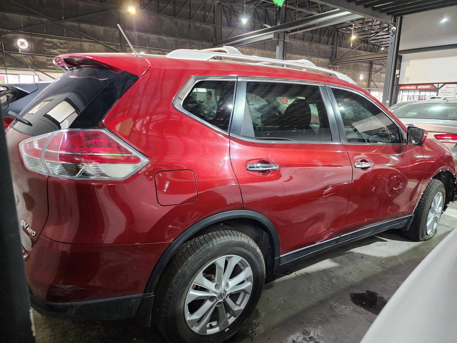 2016 NISSAN ROGUE — 165057 KM — Lot 832377 — Al Quoz - Marhaba Auctions Used Cars - Image 5