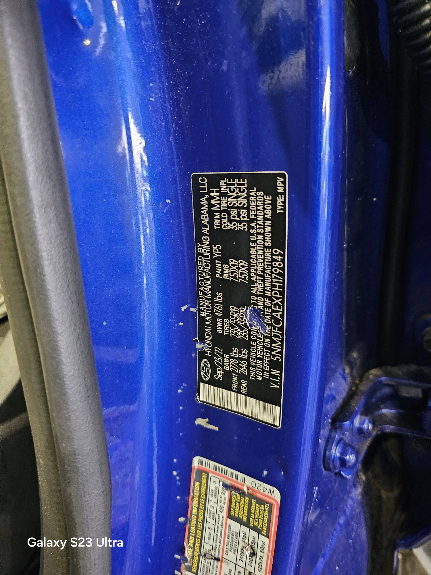 HYUNDAI TUCSON 2023 - Marhaba Auction Used Cars - Image 10