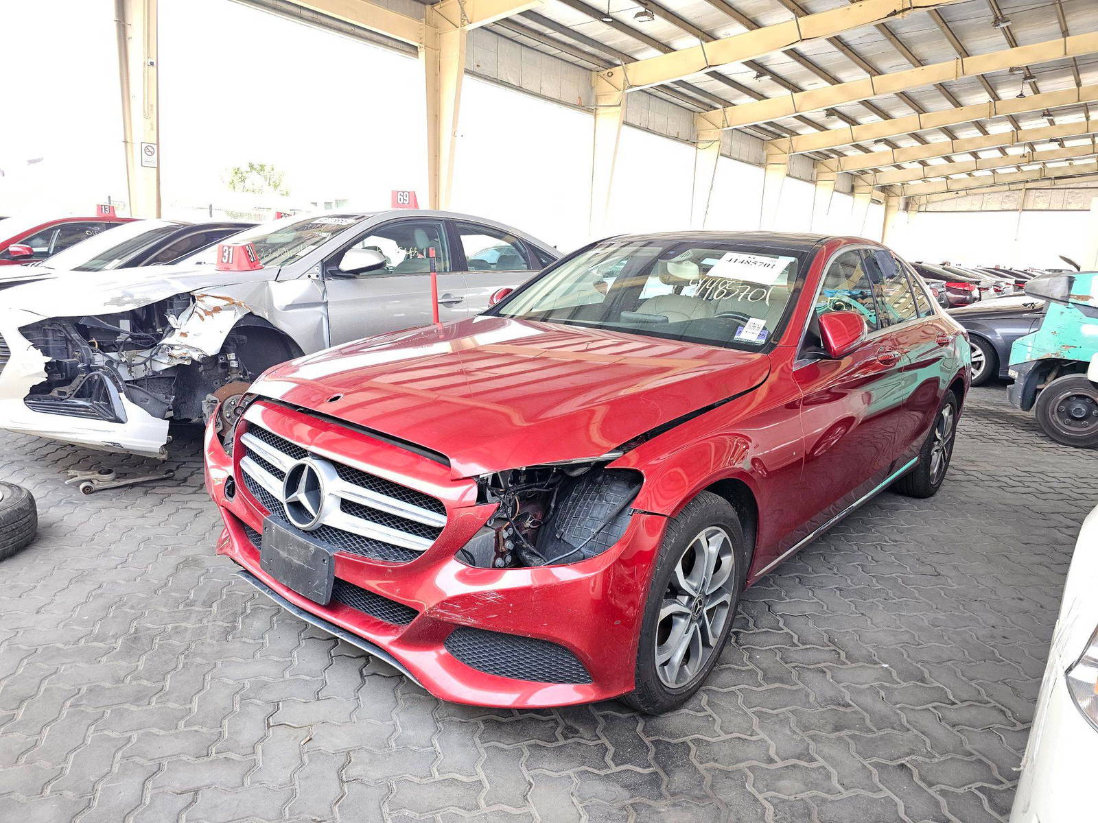 MERCEDES BENZ C300 2017 - Marhaba Auction Used Cars - Image 5