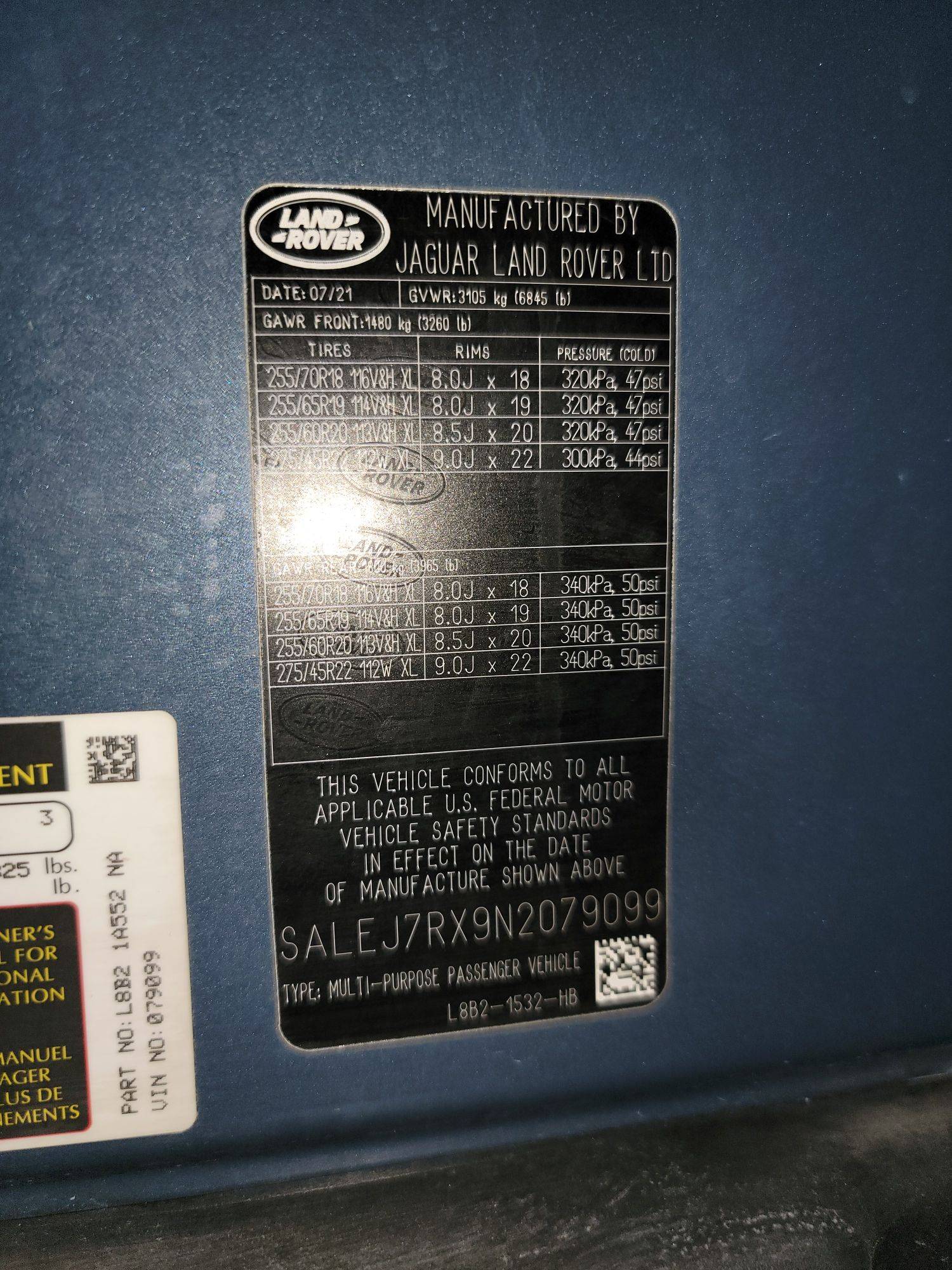 LAND ROVER DEFENDER 110 S 2022 - Marhaba Auction Used Cars - Image 14