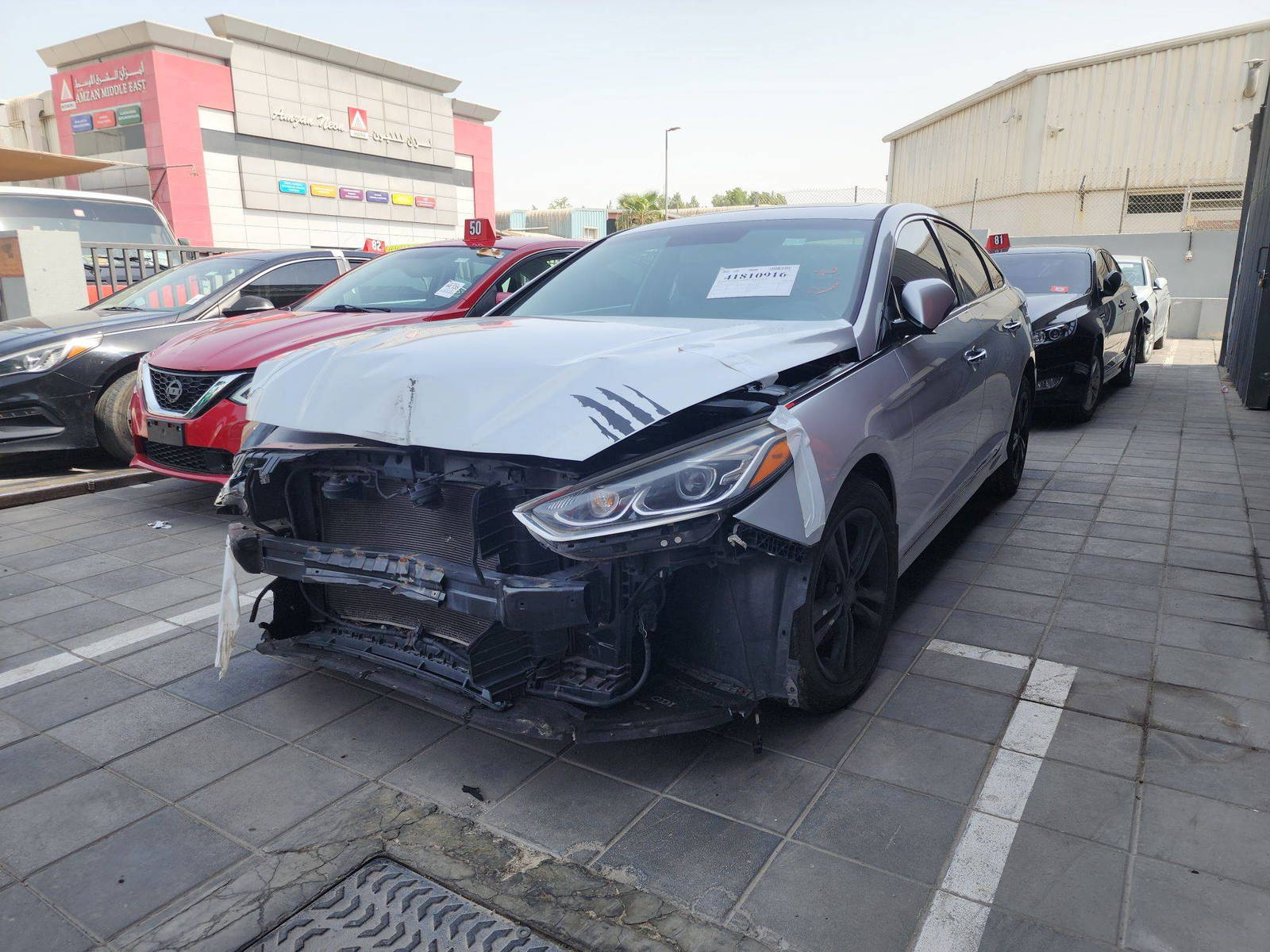 2018 HYUNDAI SONATA — 127191 Miles — Lot H682336 — Al Quoz - Marhaba Auctions Used Cars - Image 6
