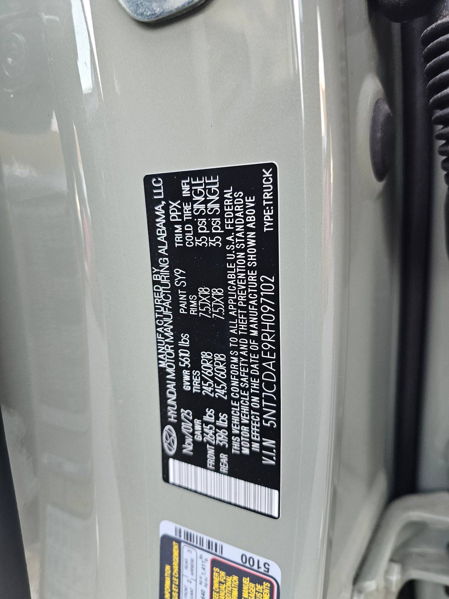 HYUNDAI SANTA CRUZ 2024 - Marhaba Auction Used Cars - Image 10