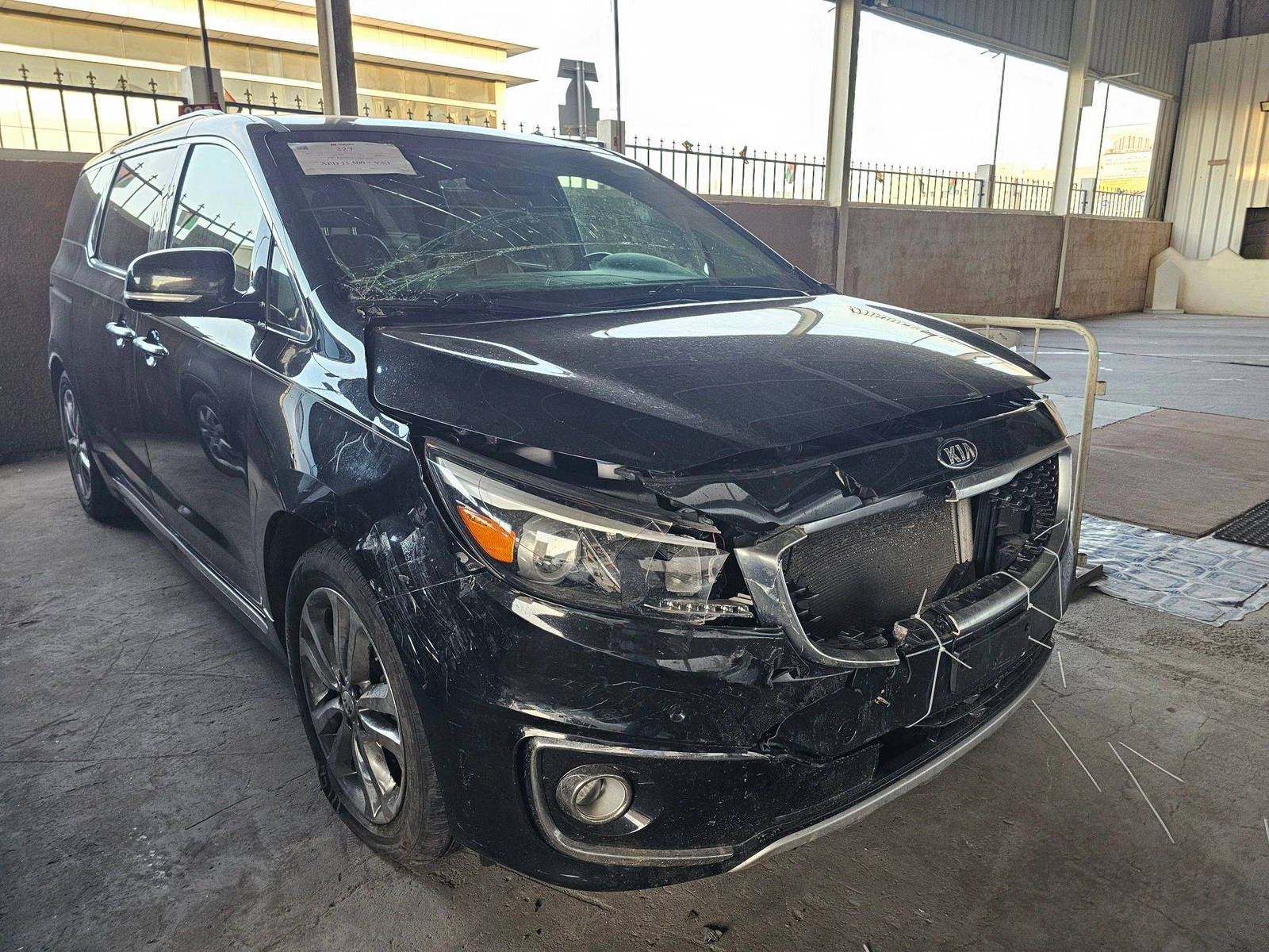 2017 KIA SEDONA — 115522 Miles — Lot 4H6278977 — Main - Marhaba Auctions Used Cars - Image 3