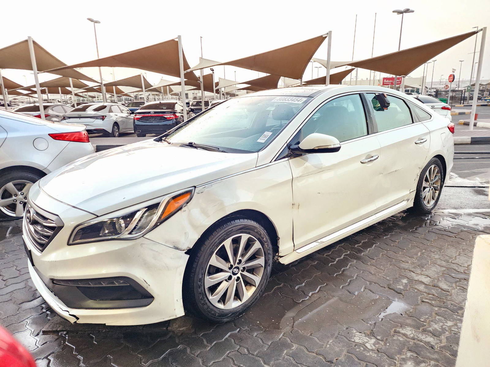 2016 HYUNDAI SONATA — 176861 KM — Lot F9GH384459 — Souq - Marhaba Auctions Used Cars - Image 5