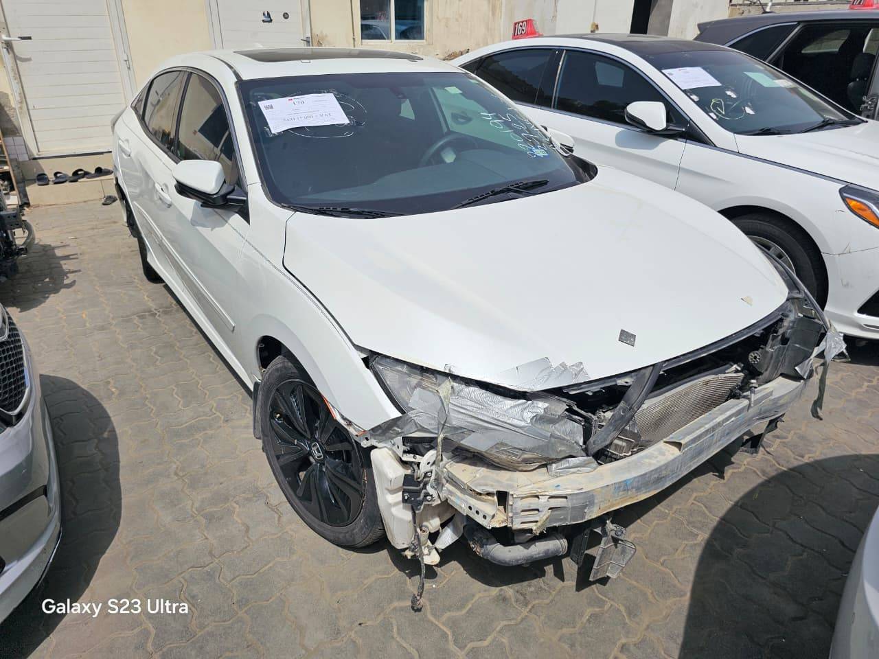 2017 HONDA CIVIC — 106447 Miles — Lot 220194 — Main - Marhaba Auctions Used Cars - Image 3